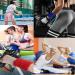 16 Pieces Cotton Elastic Sports Wristbands - Breathable Slide-Resistant Welding Bands for Men & Women - Colorful Moisturizing Bracelets - Buy Online on GoSupps.com