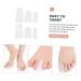 FRCOLOR High Heel Protectors - 8 Pairs Toe Cover Silicone Gel Foot Protectors for Pain Relief and Toe Orthotic Support - White Sole Isolator Sebs - Buy Online on GoSupps.com
