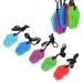 Buy 5 Pack Silicone Baby Teethers | Chewable Necklaces for Toddlers - Soothing Gum Relief - Buy Online on GoSupps.com