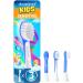 3 Pack demirdental for Kids Toothbrush Heads Suitable for Philips Sonicare for Kids Sonic toothbrushes Starting at 3 Years of Age HX6033 HX6034 Mini Blue