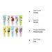 BONNIESTORE 10 Pack Fruits Fragrance Hand Cream - Moisturizing Hand Care Set for Women - Travel Gift with Aloe and Vitamin E - 30ml - Buy Online on GoSupps.com