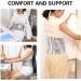 Gowhods Lumbar Support Belt with Removable Pad - Back Brace for Pain Relief | Herniated Disc Support | Unisex Waist Trimmer for Sports and Office - L/XL - Buy Online on GoSupps.com