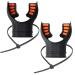 JUSTOOP Scuba Diving Snorkeling Octopus Silicone Regulator Mouthpiece with Regulator Tie, Orange/Black/Yellow/Green