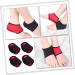FRCOLOR Heel Socks - 8 Pairs Non-Skid Heel Covers & Pads for Men & Women - Protective Foot Support & Pressure Relief - Buy Online on GoSupps.com