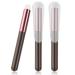 3 Pcs Eye Shadow Brush Concealer Brush Lip Brushes Smudge Brush Lipstick Brush With Tubes Makeup Lip Brushes Lip Gloss Applicator Wands Artificial Fiber Portable Concealer Brush