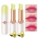 BINGBRUSH 2 Pcs Avocado Green Color Changing Lipstick Queen PH Mood Long Lasting Labiales Lip Gloss Lip Balm Tinted Magic Lip Stain Glossly Makeup Moisturize Lipstick Set for Women 2 Count (Pack of 1) 2 Pcs Avocado Color...