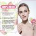 Buy Ice Face Roller - Reusable Beauty Massager for Skin Care Reduces Pores & Fine Lines - Pink - Buy Online on GoSupps.com