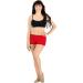 Body Wrappers Adult Prowear Boy-Cut Dance Shorts BWP282 Navy Medium - Buy Online on GoSupps.com