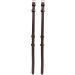 ExionPro Bridle with Hook Fastener - Replacement Cheek Piece in Havana Brown (16 mm) - Premium Warm Blood Oversize Equestrian Gear - Buy Online on GoSupps.com
