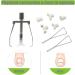 Braleto Toenail Clippers Set Manicure Tools Set for Thick Nails Stainless Steel Toenail Cutters Nail File Ingrown nail pliers Gel Big Toe Cap toenail corrector strips for Ingrown Toenail Treatment - Buy Online on GoSupps.com