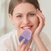 Facial Ice Roller Ice Cube Roller Reusable Ice Cube Roller Silicone Ice Face Massager For Pores Skin Reduce Puffiness Purple - Buy Online on GoSupps.com