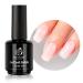 Beetles Neutral Gel Nail Polish 15ml Nude Pink Polish Set Pink Jelly Soak Off U V LED Nail Lamp Translucent Nail Art Gel Jelly Natural Pink
