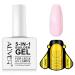 Building gel for Geln gel 5-in-1 Builder Gel Clear Base Coat Strengthener Gel UV/LED Gel Polish for Hard Strong Nails Extensions & Tips Repair Broken Nails Nail Art Decoration