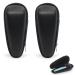 Razor storage case razor travel case electrician case for men's razor light with a robust zip 2 pieces