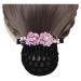 hairnets for bun hair net snoods Net hairpin hairpin hair net elegant hairpin net nurse bank stewardess flower hair net