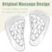 Skyfoot Arch Support Gel Pads - Adhesive Insoles for Flat Feet, High Arch, Plantar Fasciitis - Foot Pain Relief (Crystal) - Buy Online on GoSupps.com