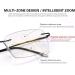 Photochromic Progressive Multifocal Computer Reading Glasses 2.0X Anti-UV Sun Readers - Buy Online on GoSupps.com