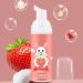 Kids Foam Toothpaste Fluoride Free Natural Formula Suitable for Toddler's Oral Cleaning and Cavity Prevention Strawberry/Orange Flavor (Orange+Strawberry) - Buy Online on GoSupps.com