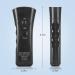 YurDoca Anti Barking Device Handheld Dog Repeller Trainer Dual-Channel Dog Repeller Ultrasonic Handheld Dog Training Tool 3 in 1 Bark Control Tool Frequency Levels Humanized and Safe for Cats Black-New10 - Buy Online on GoSupps.com