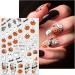 Halloween Nail Stickers 12 Sheets Self-Adhesive Nail Decal Cobweb Ghosts Pumpkin Nail Art Decoration Design Supplies - Buy Online on GoSupps.com