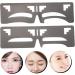Housoutil 10 Pcs Eyebrow Ruler Makeup Measure Template Brow Mapping Eyebrow Stencil Eyebrow Shape Supplies 20x4.8cmx5pcs As Shownx5pcs - Buy Online on GoSupps.com