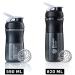 BlenderBottle SportMixer Tritan - BPA Free Protein Shaker & Water Bottle | Fitness Shake Mixer - Black/White - Buy Online on GoSupps.com