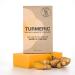 Turmeric Soap - with Kojic Acid Coconut Oil Shea Butter Organic & Natural Ingredients Vegan For All Skin Types Made in USA