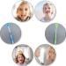 2 Pcs Portable Tongue Scrapers | Non Slip Tongue Cleaners for Fresh Breath | Dental Tools to Eliminate Bad Breath - Buy Online on GoSupps.com