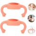ibasenice 2 pcs Feeding Bottle Milk Bottle Handle for Bottle Holder Silicone Soft Silica Gel Feeding Bottles Handle for Accessories Handle Soft Handle - Buy Online on GoSupps.com