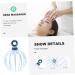 SESESFOUFU CAMM Head Massage Device - Stress Relief & Circulation Booster | Salon Quality Meridian Puller Tool - Blue 21x15x15cm - Buy Online on GoSupps.com
