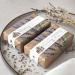 Ministry of Soap Natural Wellbeing Wrapped Soap Unwind Naturally Coloured Triple-Milled Soap Peppermint and Lavender 200g - Buy Online on GoSupps.com