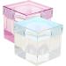 Nail Cup Monomer Cup 2 Inch Square Crystal Glass Nail Dish for Monomer with Lid High Transparency Nail Cup for Nail Art Acrylic Liquid Style1 - Buy Online on GoSupps.com
