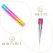 minkissy 1pc Nail Art Drawing Pen Manicure Drill Pen Nail Art Pen Manicure Brush Manicure Pen Brush Manicure Supply Nail Art Tool Nail Art Brush Double Head Metal Rod Nail Pen - Buy Online on GoSupps.com