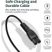 5V USB Cable Chargeur pour Philips One Blade QP2724 QP2720 QP2824 QP4530 QP4631 QP2734 MG7910 MG5910 MG9510 PQ888 PQ889 2400 One Blade Philipp 5V 1A USB Cable pour Rasoir Phillips 2 Pack - Buy Online on GoSupps.com