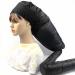 NAUZE Bonnet Hood Hair Dryer Hairdressing Hair Drying Cap Adjustable Bonnet for Held Hair Dryer for Women Girls Baking Oil Drying Styling Curling Deep Conditioning Cap (Black)