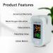Pulse Oximeter Fingertip Blood Oxygen Monitor – SpO2 & PR Tracker with LED Display | International Shipping Available - Buy Online on GoSupps.com