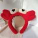 ZHOUMEIWENSP Red Crab Claw Headband for Women & Girls - Facial Spa Hair Band | Makeup & Washing Accessory - Buy Online on GoSupps.com