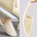 EQLEF Foldable Slip-Resistant Hotelslippers | Portable Bathroom & Spa Slippers for Men & Women - Beige (L/XL) - Buy Online on GoSupps.com