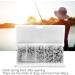 Broco Fishing Accessories Rings - 200pcs Stainless Steel Double Split Ring Connector for Tackle - Premium Fishing Gear - Buy Online on GoSupps.com