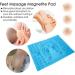 Verdant Touch Acupressure Mat - Magnetite Feet Massage Pad for Women | Reflexology & Relaxation - International Shipping Available - Buy Online on GoSupps.com