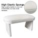 CHAOEEMY Manicure Armrest - PU Leather Hand Pillow for Nail Desk & Salon Table (White) - Buy Online on GoSupps.com