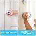 Tinabless Baby Safety Door Knob Covers 4 Pack - Childproof Locks for Kids - Reusable Baby Proof Door Handle Covers - Buy Online on GoSupps.com