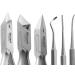 Blizzard Podology Instruments Set - 5-Piece Nail Care Kit for Hard & Ingrown Nails - German Made Medical Tools - Buy Online on GoSupps.com
