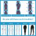 VARCOH Women's Compression Leggings | Medical Grade Stockings for DVT, Pregnancy, Varicose Veins | Shin Splints & Edema Relief | Size Large - Buy Online on GoSupps.com