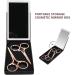 Verdant Touch Stainless Steel Scissors Stainless Steel Portable Eyebrow and Nose Hair Scissors Rose Gold Cosmetic Tool - Buy Online on GoSupps.com