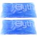 XXL Cooling Pads for Kids & Adults - 2 Pack Cold Warm Compress | 29x12cm Gel Packs for Pain Insect Bites Bruises | Modern Blue Design - Buy Online on GoSupps.com