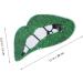 Tofficu 3pcs Sewing Patches Craft Patches Denim Dress for Women Multicolor Dress Tongue Subsidy Men's Lips Greenx3pcs mediumx3pcs - Buy Online on GoSupps.com