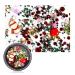 Jeenuuder Nail Colorful Nail Christmas Rhinestone Series 3D Manicure Nail Art Decor DIY Rivet Studs Pearl Jewelry SD-04