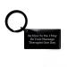 Massage Therapist Keychain Be Nice To Me. I May Be Your Massage Therapist One Day. - Gifts for Massage Therapist from Friends Unique Birthday Unique Gift Ideas for Massage Therapist