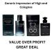 Combo Set Eau De Toilette Natural Spray Fragrance for Men Wonderful Gift Masculine Scent for All Skin Types 3.4 Fl Oz Each (Pack of 2) Y - Buy Online on GoSupps.com